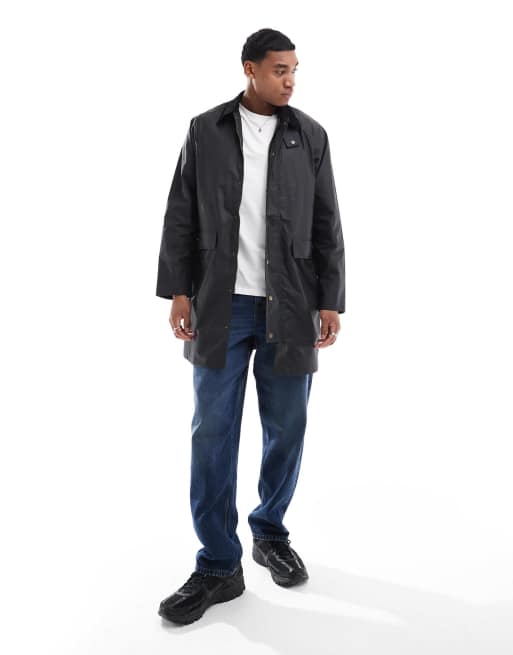 Scalpers - Reece - Trenchcoat in donkergrijs