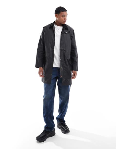 Scalpers – Reece – Trenchcoat in Dunkelgrau - view 1