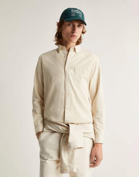 Scalpers - Ridge - Camicia in denim color crema - view 1