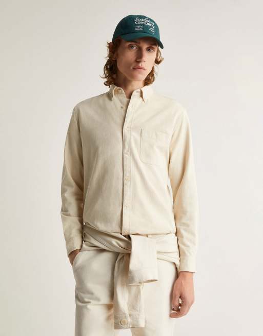 Scalpers - Ridge - Camicia in denim color crema