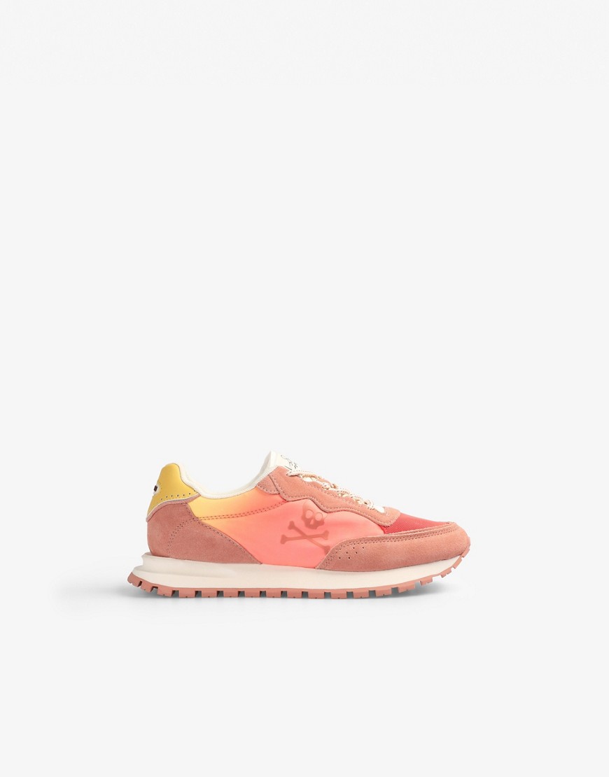Scalpers rio sneakers in coral-Orange