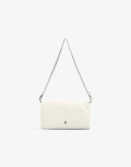 [Scalpers] Scalpers rivets hand bag in ecru-White One Size Ecru