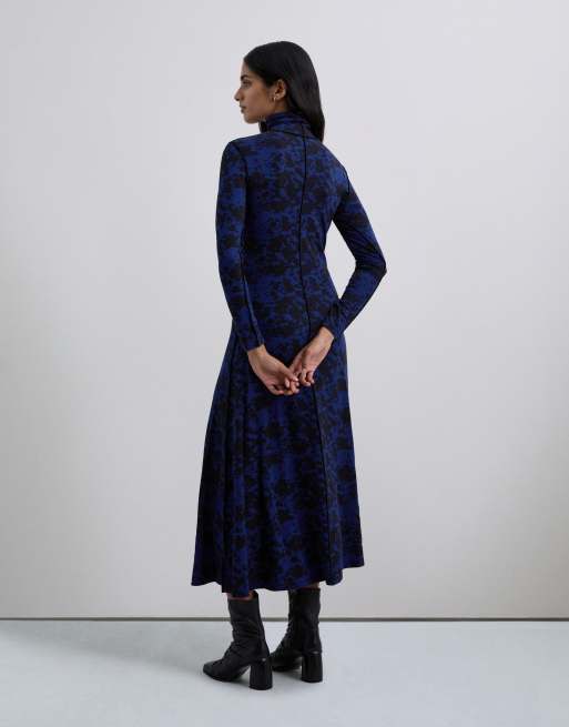Scalpers - Robe en jersey à imprimé animal, 3 de 4