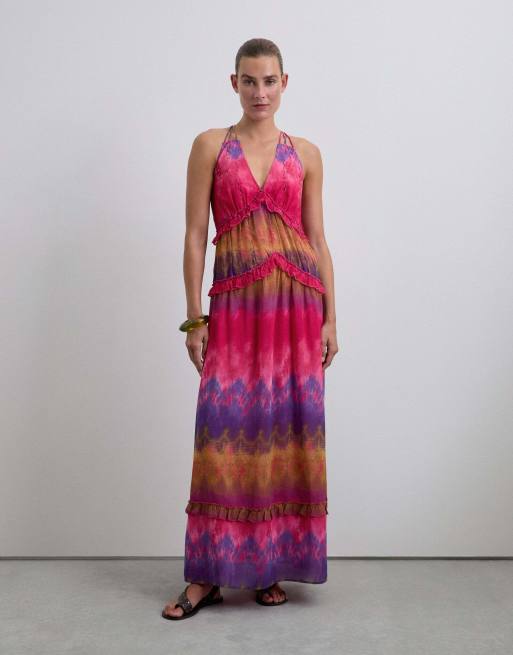 Scalpers - Robe tie-dye - Rose