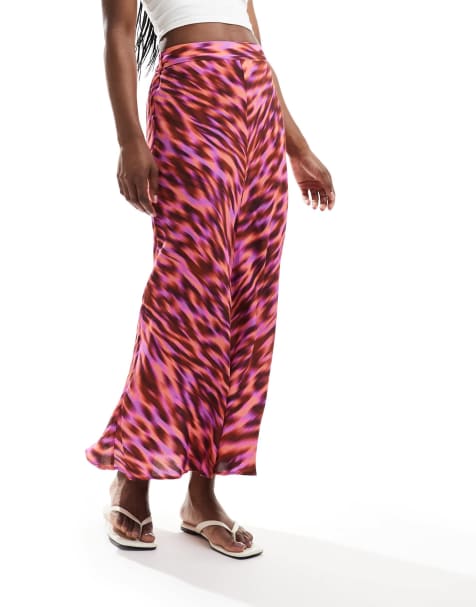 Scalpers - Rok met luipaardprint in roze - view 1