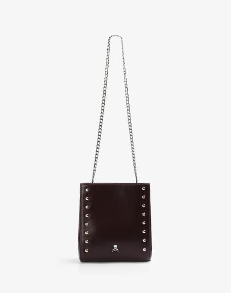 Scalpers Roma Studios Bag in Burgundy - view 1