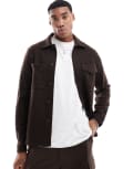 [Scalpers] Scalpers Room jacket in brown S BROWN