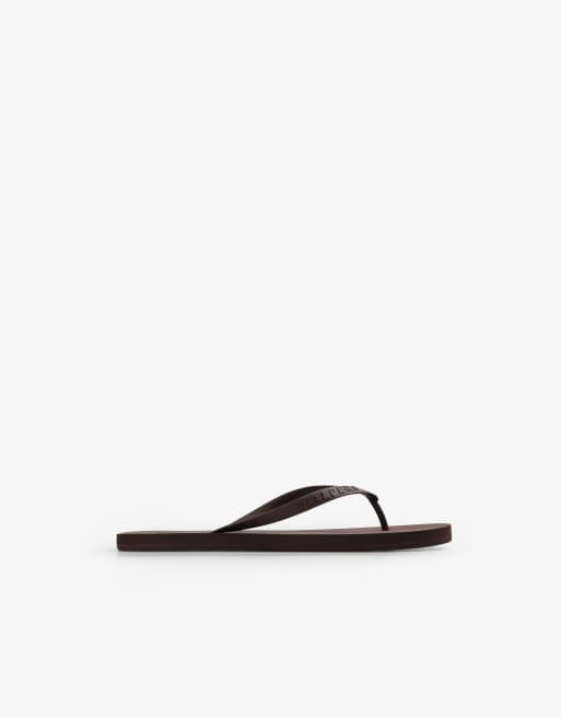 Scalpers - Sc - Teenslippers in bruin