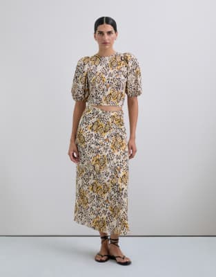 Scalpers - Scanyyelpu - Rock mit Animal-Print-Bunt