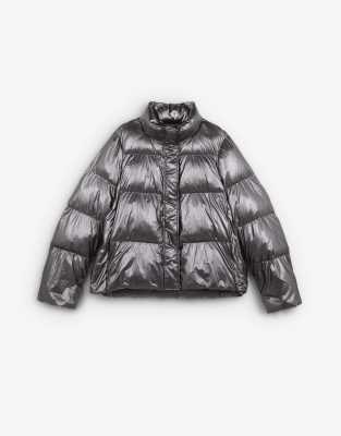 Scalpers - Scarf - Steppjacke in Dunkelgrau