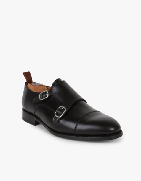 Scalpers - Scarpe con due cinturini con fibbia nere - view 1