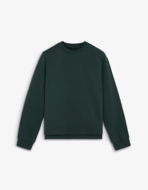 Scalpers – Scbasicfade – Pullover in Dunkelgrün - view 1
