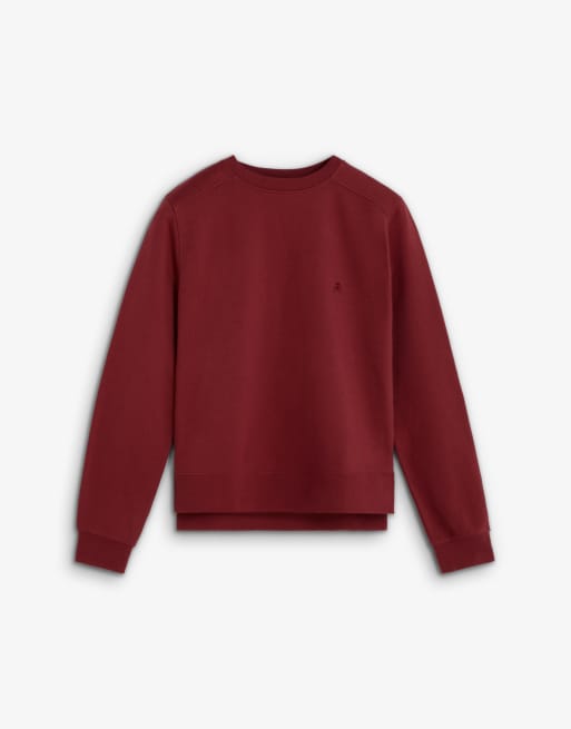 Scalpers – Scbasicfade – Pullover in Dunkelrot