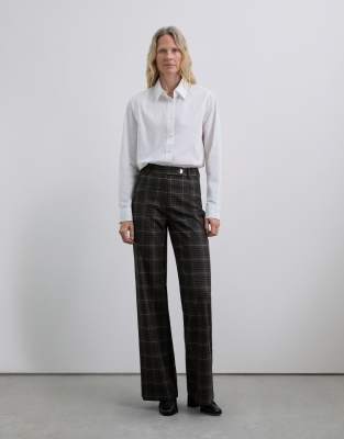 Scalpers - Scbrowncheck - Hose in Braun kariert