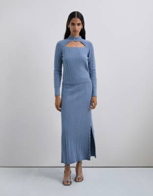 Scalpers - Scbutbraidknit - Rock in Hellblau