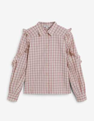 Scalpers - Sccutecheck - Hemd in Rosa kariert