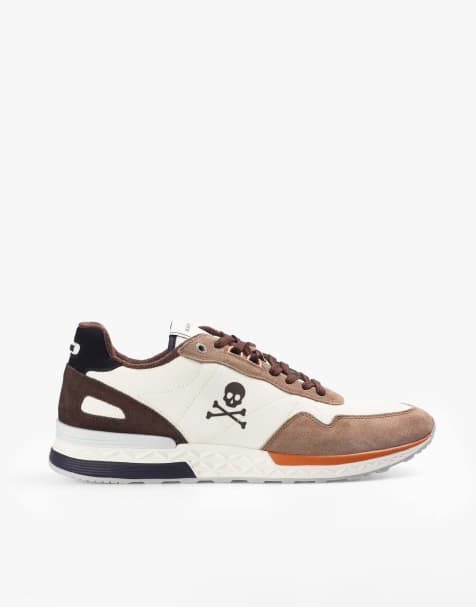 Scalpers – Scharry – Sneaker in Blau/Sand - view 1