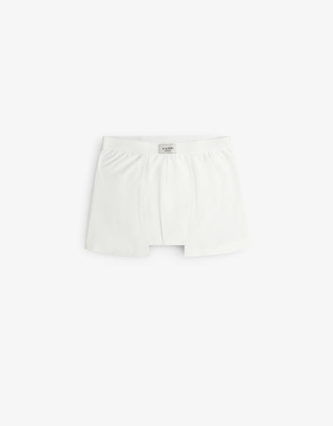 Scalpers – Schlichte Boxershorts in Weiß - view 1