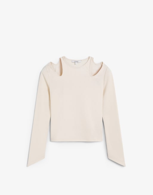 Scalpers - Scinterlock - T-shirt in ecru