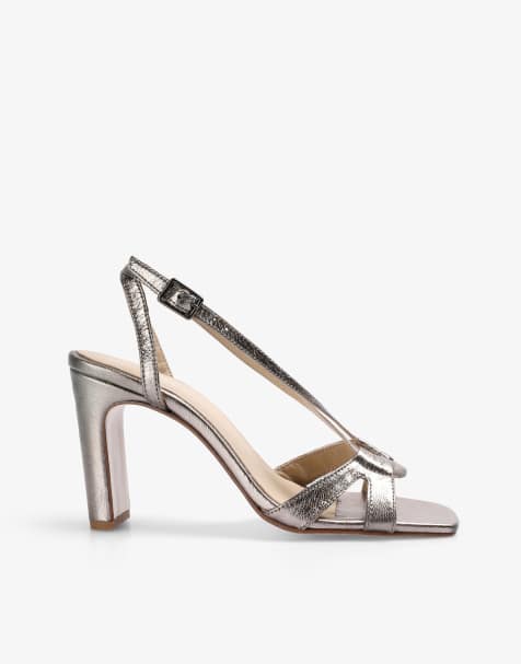 Scalpers – Scmetallicheel – Sandalen in Altgold - view 1