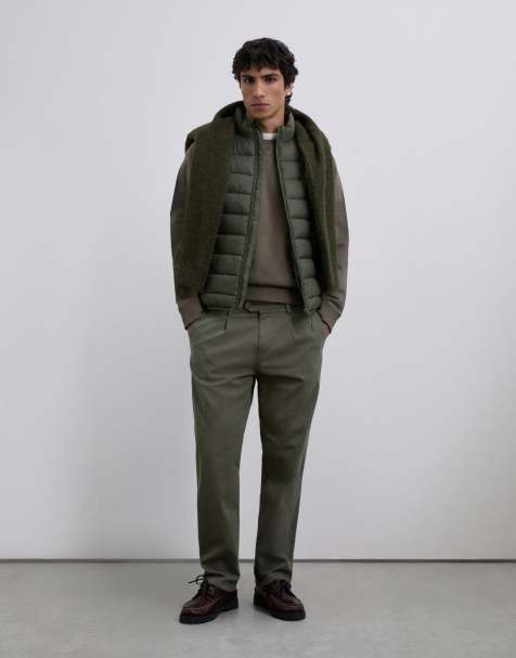 Scalpers – Scnew Gstaad – Weste in dunklem Khaki - view 1