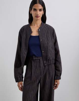 Scalpers - Scobom - Jacke in Blau/Braun-Bunt