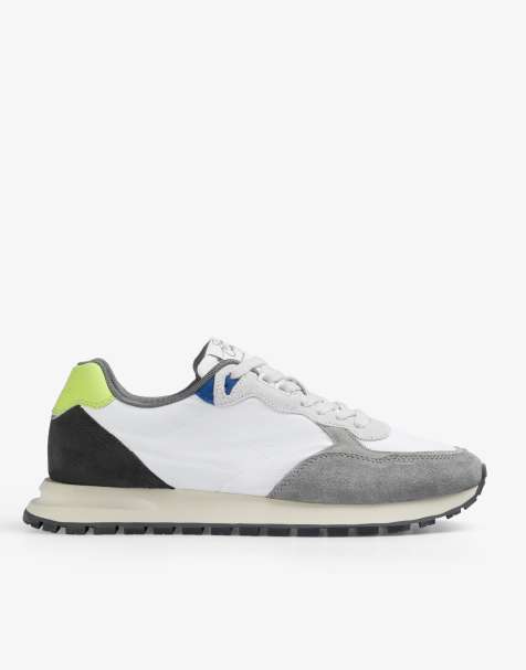 Scalpers – Scrio 26 – Sneakers in Weiß/Limette - view 1