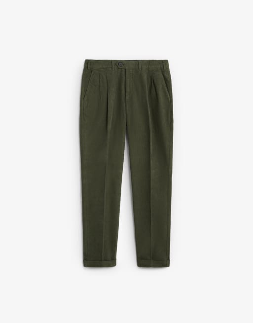 Scalpers - Scvelaz - Corduroy broek in kaki