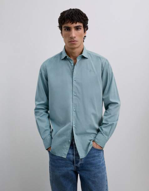 Scalpers - Seatle K - Chemise - Bleu ciel - view 1