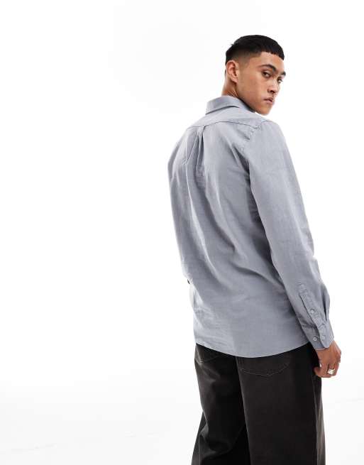 Scalpers shirt in greyish blue, 4 of 4