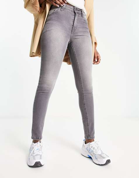 Scalpers skinny jeans in grey - view 1