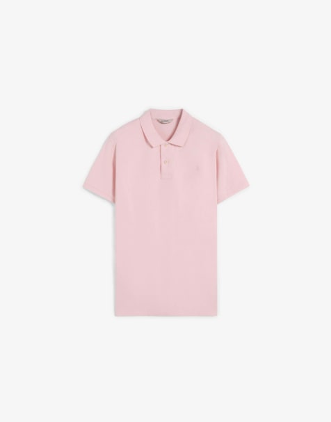 Scalpers - Skull - Polo basique - Rose - view 1