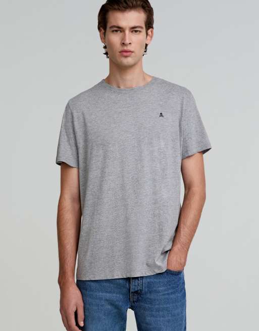 Scalpers Skull T-shirt in gray