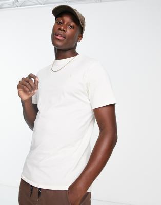 Skull T-shirt in off white