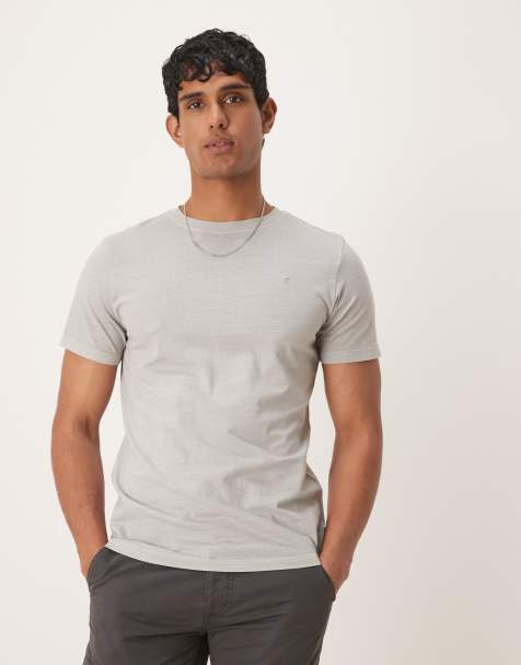 Scalpers Skull tee in grey