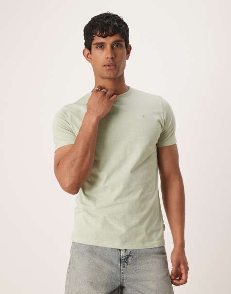 Scalpers Skull tee in light green - view 1
