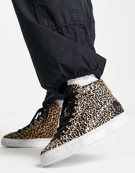 Chunky sneakers gesso con stampa animalier Club C Double Asos Donna Scarpe Sneakers Sneakers chunky 