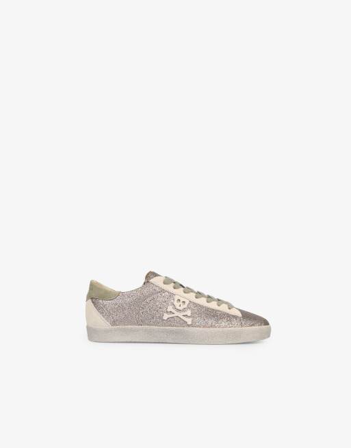 Scalpers - Sneakers met glitterdetail in goud