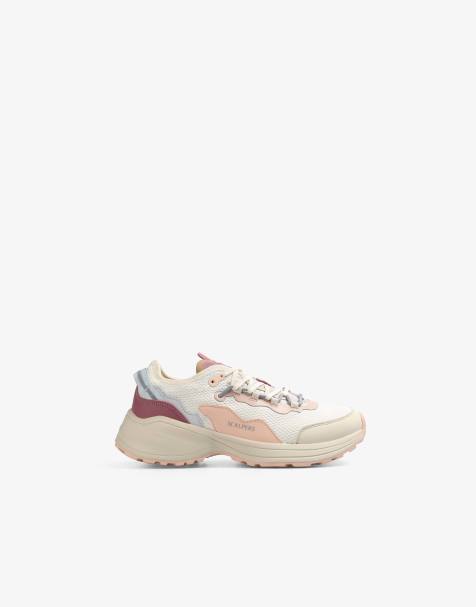 Scalpers - Sofi - Sneakers in mandarijn - view 1