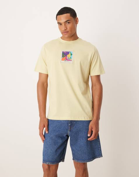Scalpers still life patch tee in melon - view 1