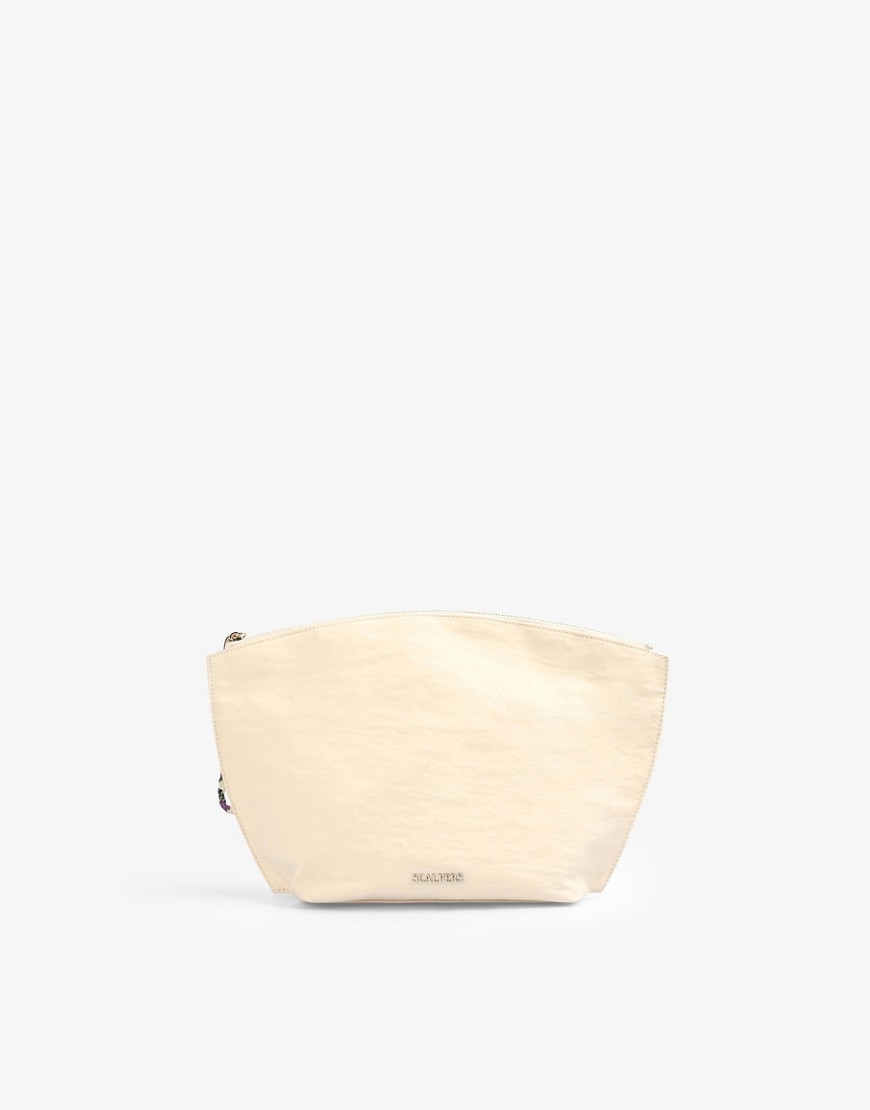 Scalpers street purse in ecru-White