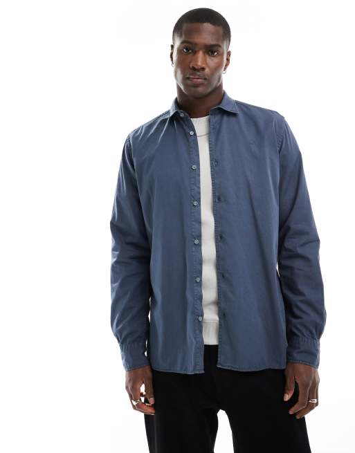 Scalpers - Summer Seattle - Camicia blu navy