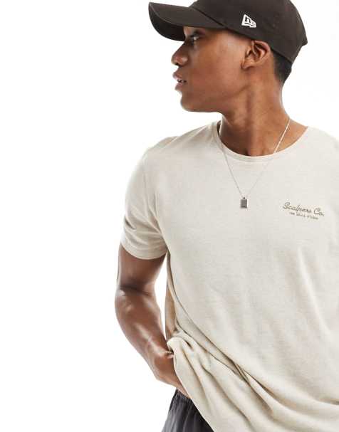 Scalpers summer t-shirt in off white