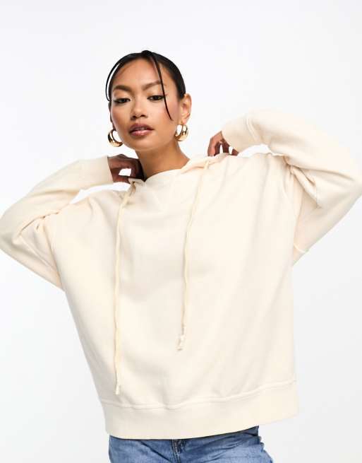 Scalpers - Sweat à capuche avec motif crâne - Naturel, 3 de 4