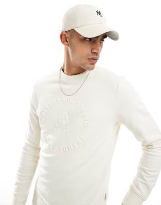 Sweat  motif tte de mort en relief - cass - Scalpers - Modalova