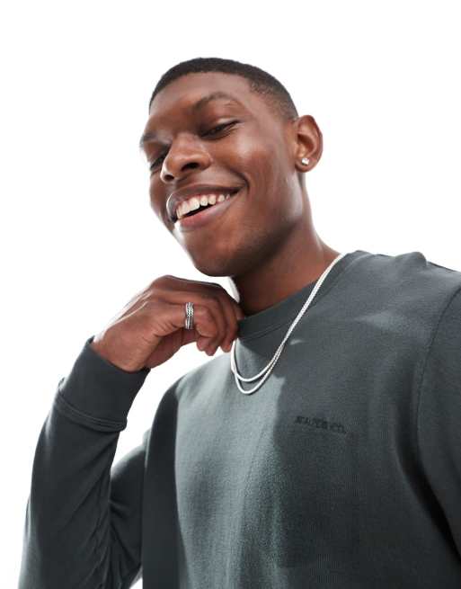 Scalpers - Sweat à poche rustique - Vert foncé