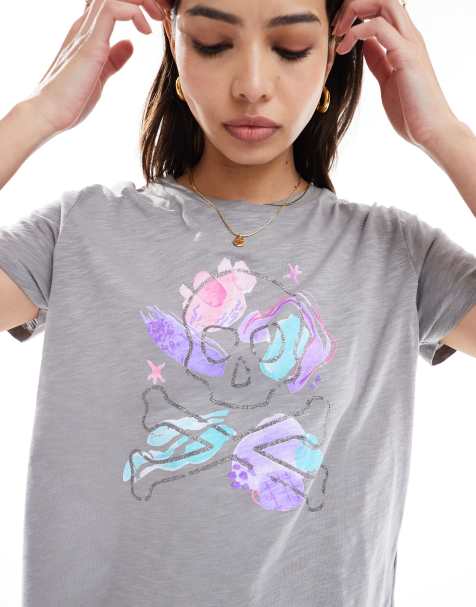 Scalpers - Sweet - T-shirt - Gris - view 1