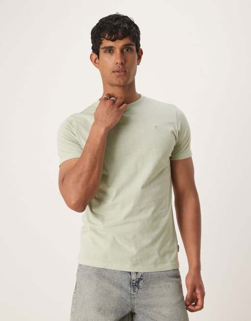 Scalpers - T-shirt à logo tête de mort - Vert clair