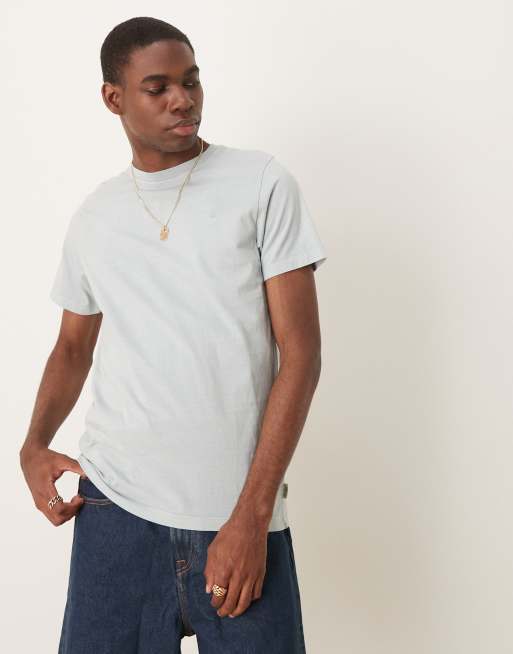 Scalpers - T-shirt à motif tête de mort - Bleu clair