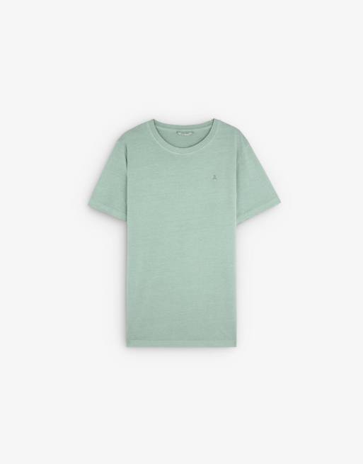 Scalpers - T-shirt à motif tête de mort - Kaki